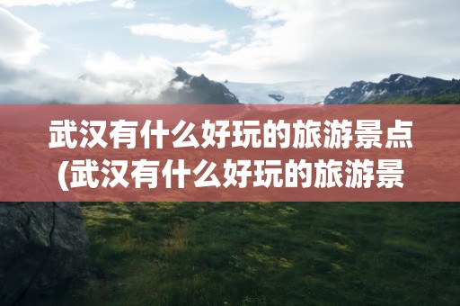 武汉有什么好玩的旅游景点(武汉有什么好玩的旅游景点推荐)