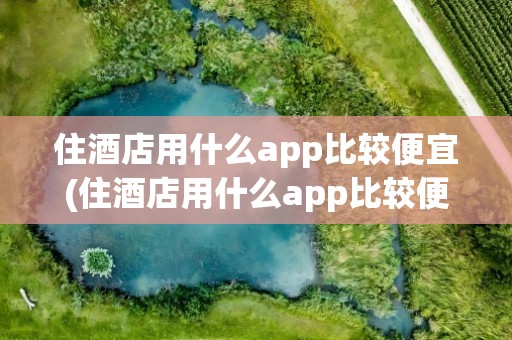 住酒店用什么app比较便宜(住酒店用什么app比较便宜点)