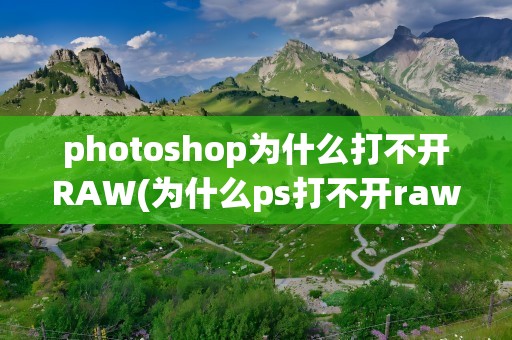 photoshop为什么打不开RAW(为什么ps打不开raw格式图片)