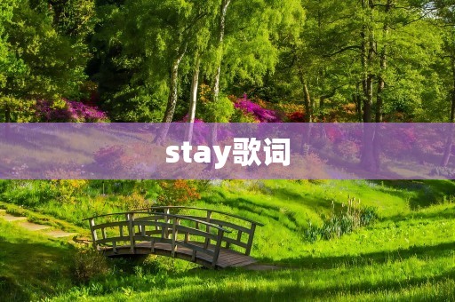 stay歌词