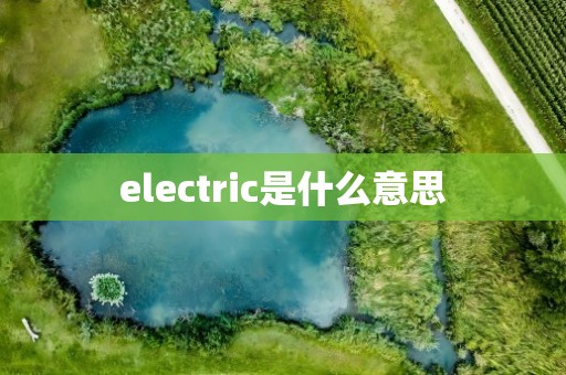 electric是什么意思