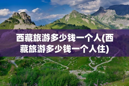 西藏旅游多少钱一个人(西藏旅游多少钱一个人住)