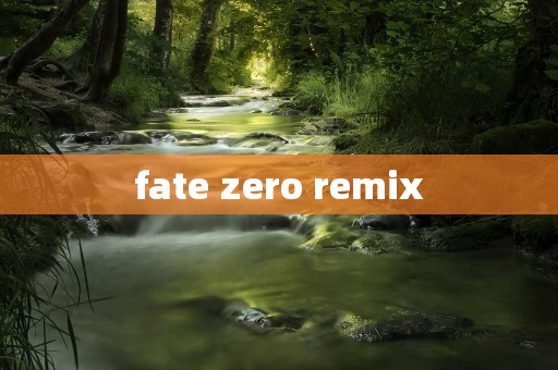 fate zero remix