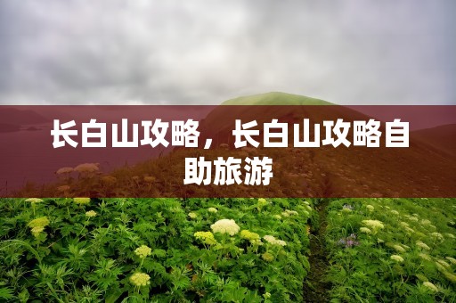 长白山攻略，长白山攻略自助旅游