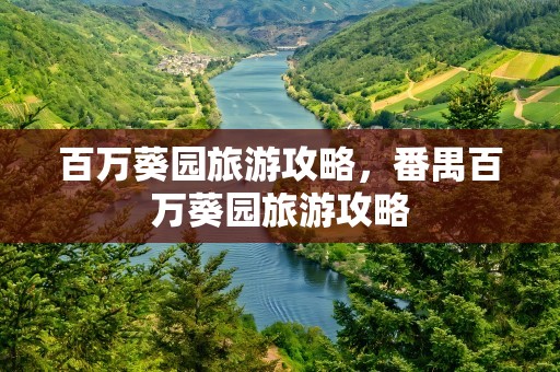 百万葵园旅游攻略，番禺百万葵园旅游攻略