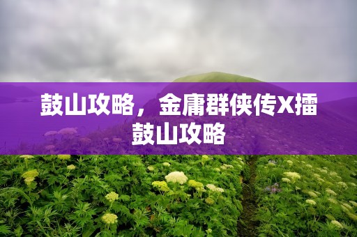 鼓山攻略，金庸群侠传X擂鼓山攻略