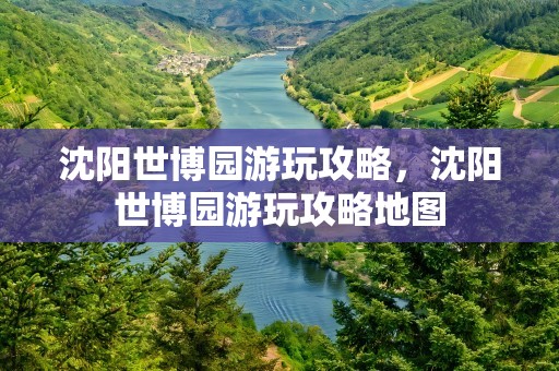 沈阳世博园游玩攻略，沈阳世博园游玩攻略地图