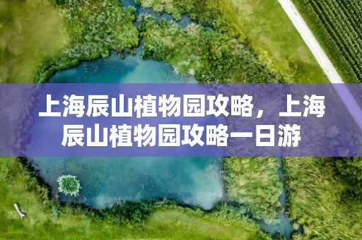 上海辰山植物园攻略，上海辰山植物园攻略一日游