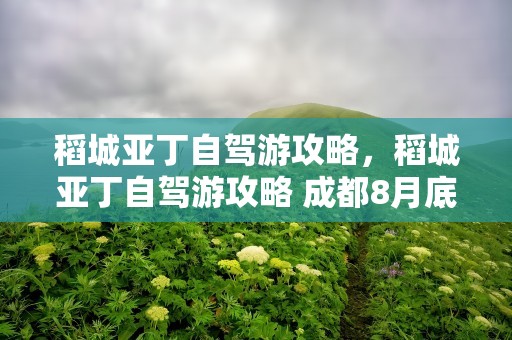 稻城亚丁自驾游攻略，稻城亚丁自驾游攻略 成都8月底