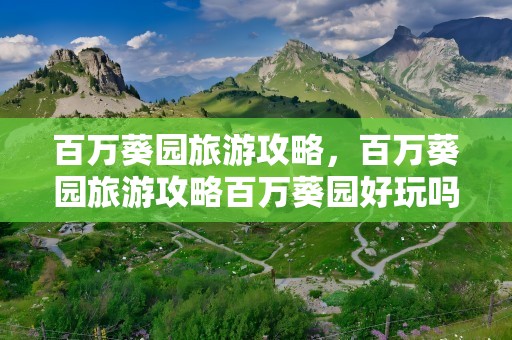 百万葵园旅游攻略，百万葵园旅游攻略百万葵园好玩吗