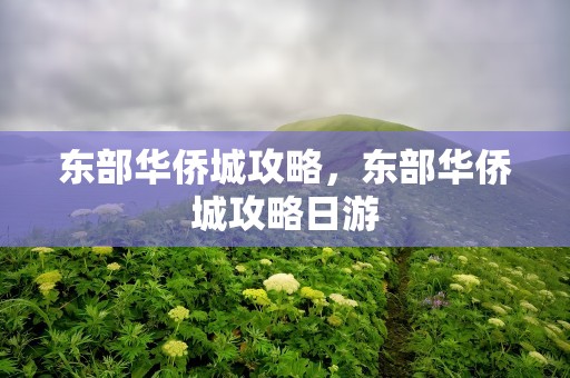 东部华侨城攻略，东部华侨城攻略日游