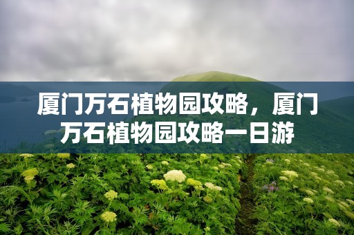 厦门万石植物园攻略，厦门万石植物园攻略一日游