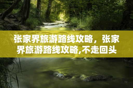 张家界旅游路线攻略，张家界旅游路线攻略,不走回头