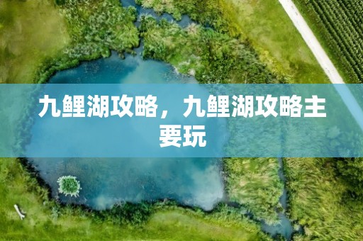 九鲤湖攻略，九鲤湖攻略主要玩