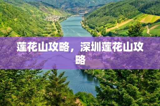 莲花山攻略，深圳莲花山攻略