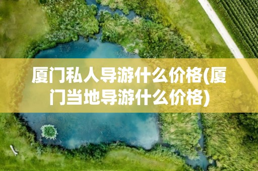 厦门私人导游什么价格(厦门当地导游什么价格)