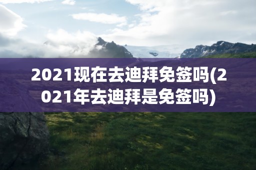 2021现在去迪拜免签吗(2021年去迪拜是免签吗)