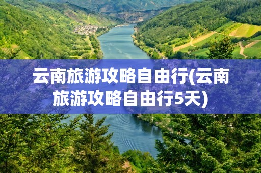 云南旅游攻略自由行(云南旅游攻略自由行5天)